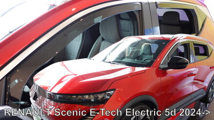 Renault Scenic E-Tech od 2024 (so zadnými) - deflektory Heko