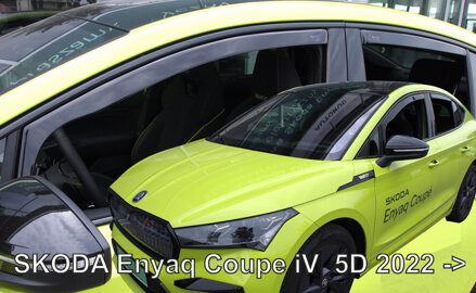 Škoda Enyaq Coupé iV od 2022 (so zadnými) - deflektory Heko