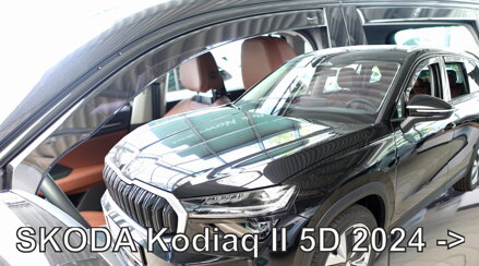 Škoda Kodiaq II od 2024 (so zadnými) - deflektory Heko