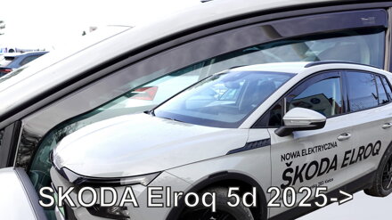 Škoda Elroq od 2025 (predné) - deflektory Heko