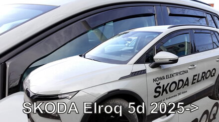 Škoda Elroq od 2025 (so zadnými) - deflektory Heko