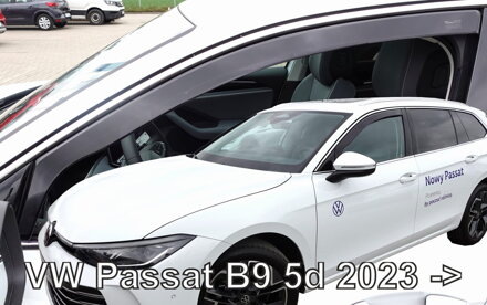 VW Passat B9 od 2023 (predné) - deflektory Heko