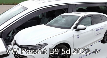 VW Passat B9 od 2023 (so zadnými) - deflektory Heko