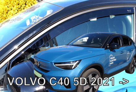 Volvo C40 od 2021 (predné) - deflektory Heko