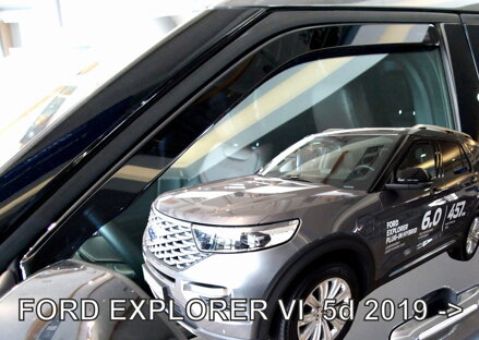 Ford Explorer VI 5-dverí od 2020 (predné) - deflektory Heko