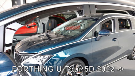 Forthing/Dongfeng U-Tour 5-dvier od 2022 (so zadnými) - deflektory Heko