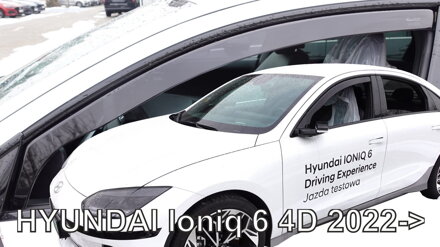 Hyundai Ioniq 6 od 2022 (predné) - deflektory Heko