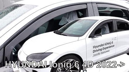 Hyundai Ioniq 6 od 2022 (so zadnými) - deflektory Heko