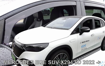 Mercedes EQE SUV X294 od 2023 (so zadnými) - deflektory Heko