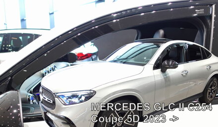 Mercedes GLC Coupé II C254 od 2023 (predné) - deflektory Heko