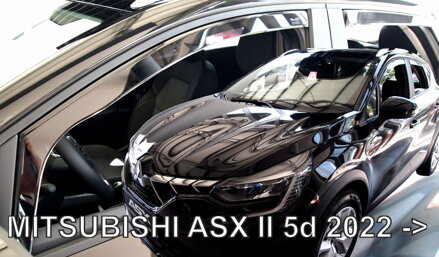 Mitsubishi ASX od 2023 (so zadnými) - deflektory Heko