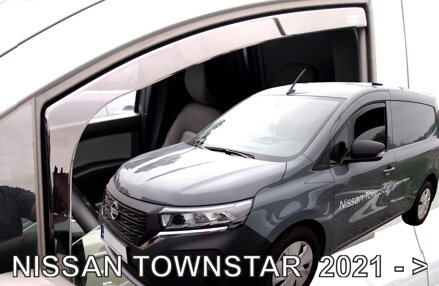 Nissan Townstar od 2022 (predné) - deflektory Heko