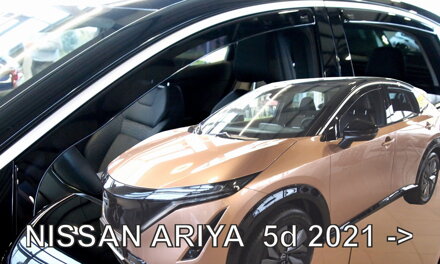 Nissan Ariya od 2021 (so zadnými) - deflektory Heko