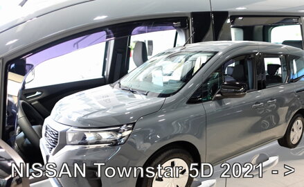 Nissan Townstar od 2022 (so zadnými) - deflektory Heko
