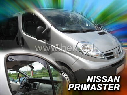 Renault Trafic II 2001-2014 OPK (predné) - deflektory Heko