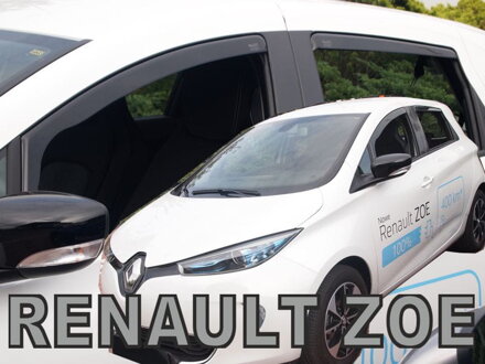 Renault Zoe od 2012 (so zadnými) - deflektory Heko