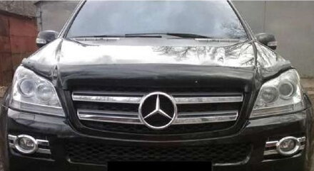 Mercedes GL (X164) 2006-2012 - kryt prednej kapoty Novline