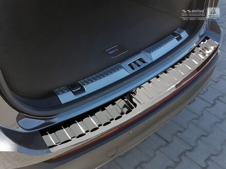 Ford Edge 2016-2018 Grafit lesklá - lišta nárazníka