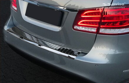 Mercedes E W212 Combi 2013-2016 Grafit lesklá - lišta nárazníka