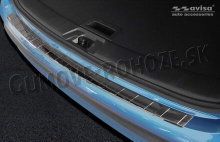 Nissan Qashqai Facelift 2017-2021 Grafit lesklá - lišta nárazníka
