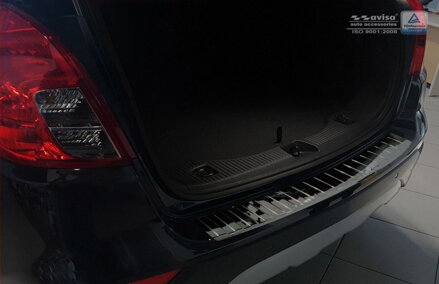 Opel Mokka X Facelift 2016-2019 Grafit lesklá - lišta nárazníka