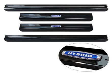 VW Multivan T7 od 2021 Grafit - prahové lišty Hybrid