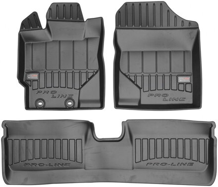 Toyota Yaris 2011-2020 - autorohože 3D s vysokým okrajom