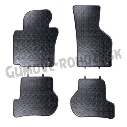 VW Golf VI 2008-2012 - autorohože gumové Geyer
