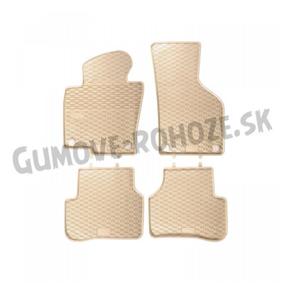 VW Passat B6 2005-2010 - autorohože gumové Geyer Béžové