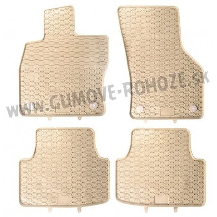 Audi A3 2012-2020 (5 dverí) - autorohože gumové Geyer Béžové