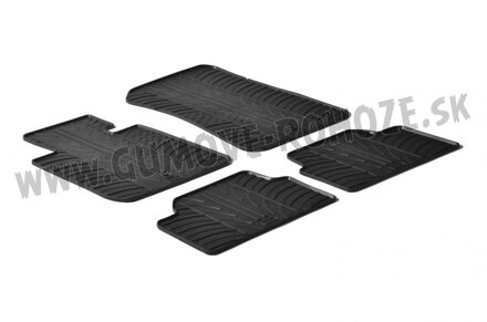 BMW 1 2004-2011 - autorohože gumové Gledring