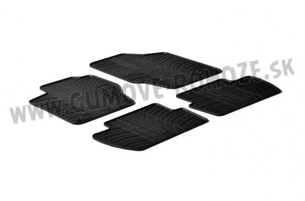 Citroen C4 2004-2010 - autorohože gumové Gledring