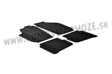 VW Polo 2001-2009 - autorohože gumové Gledring