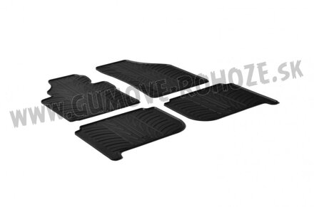 VW Touran 2003-2015 (5-miest) - autorohože gumové Gledring