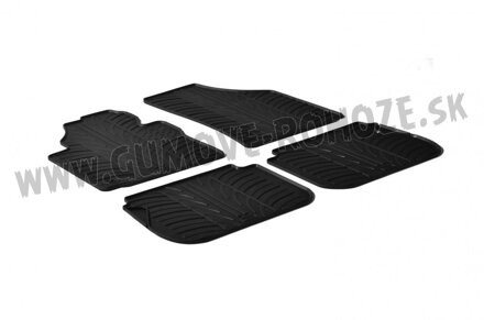 VW Caddy 2004-2020 (5-miest) - autorohože gumové Gledring
