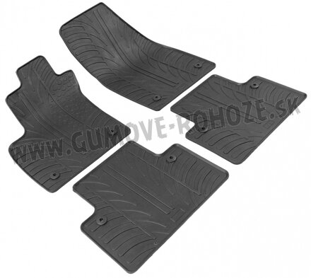 Volvo S40 2004-2012 - autorohože gumové Gledring