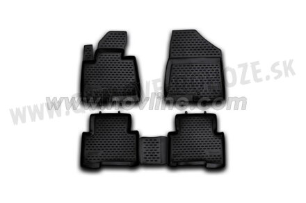 Hyundai Santa Fe 2012-2018 - autorohože s vysokým okrajom Novline