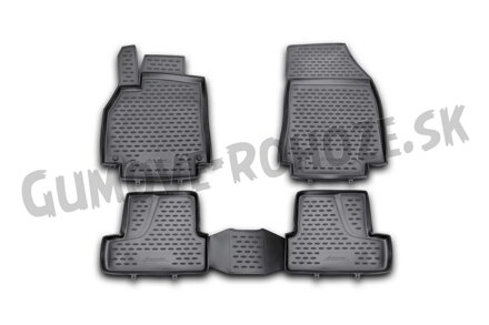 Renault Megane 2009-2016 - autorohože s vysokým okrajom Novline