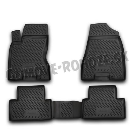 Nissan X-Trail 2007-2014 - autorohože s vysokým okrajom Novline