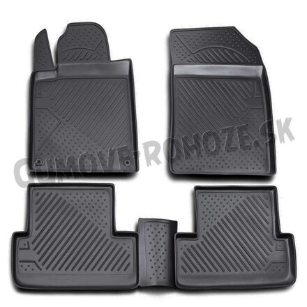 Peugeot 407 2004-2010 - autorohože s vysokým okrajom Novline