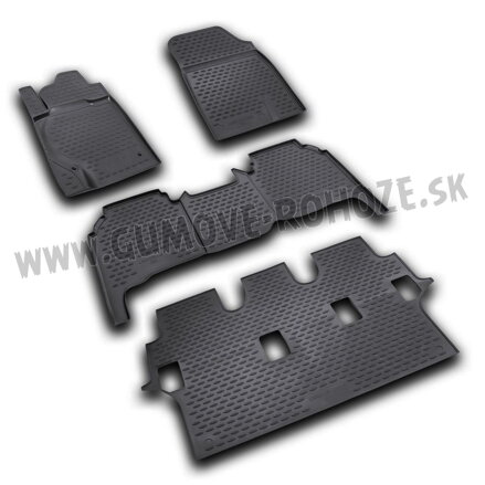Toyota Land Cruiser 200 2007-2011 (7-miest) - autorohože s vysokým okrajom Novline