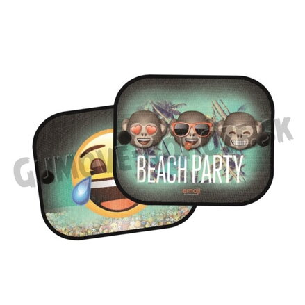 Slnečná clona na bočné okná Emoji