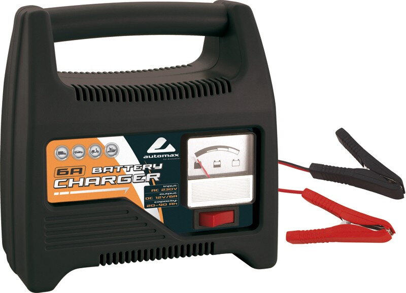 Nabíjačka autobatérií Automax - 12V, 6A Nabíjačka autobatérií Automax - 12V, 6A