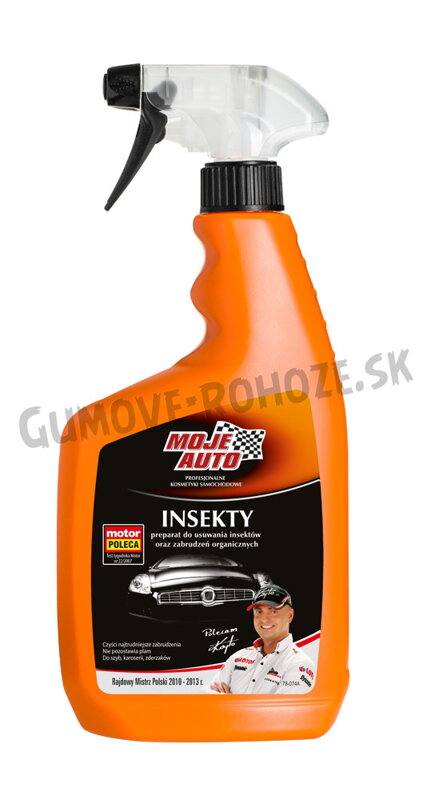 Odstraňovač hmyzu z karosérie Moje Auto 750ml Odstraňovač hmyzu z karosérie Moje Auto 750ml
