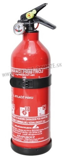 Hasiaci prístroj PS1-X s manometrom 1kg