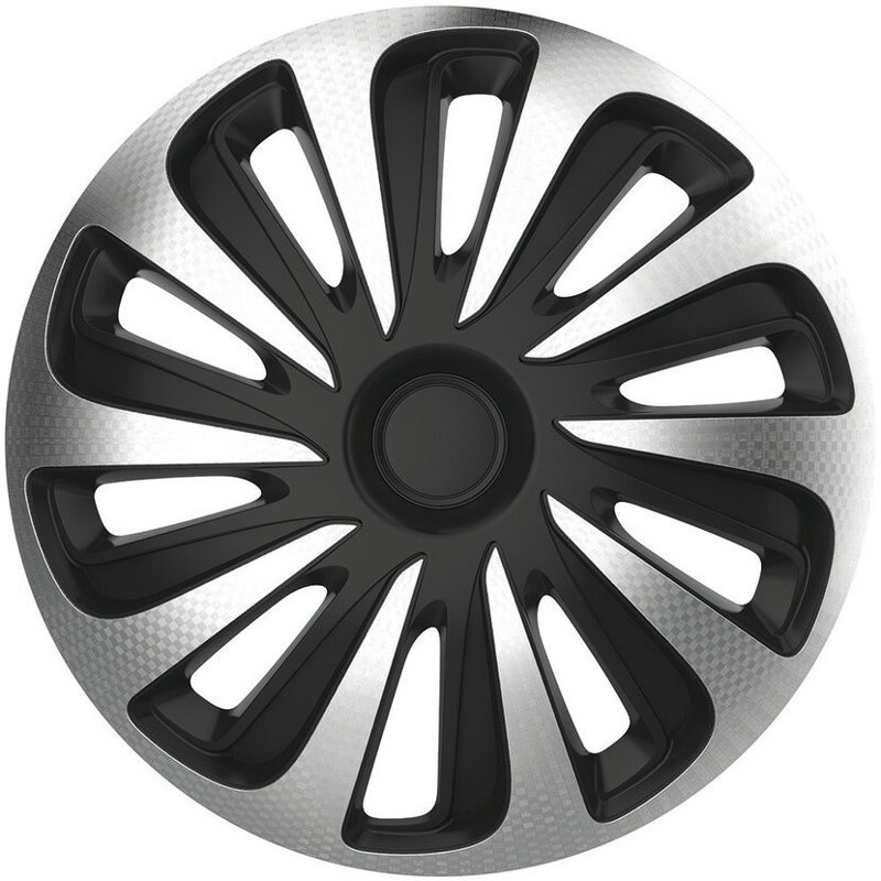 Caliber Carbon Silver-Black 15" - puklice na disky Górecki Caliber Carbon Silver-Black 15" - puklice na disky Górecki