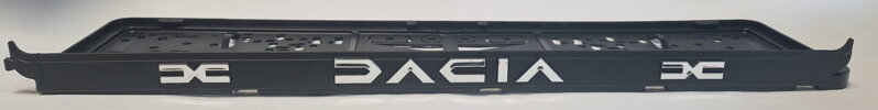 Podložka pod ŠPZ Dacia (nové logo) - 2 ks Podložka pod ŠPZ Dacia (nové logo) - 2 ks