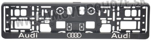 Podložka pod ŠPZ Audi - 2 ks Podložka pod ŠPZ Audi - 2 ks