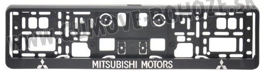 Podložka pod ŠPZ Mitsubishi - 2 ks Podložka pod ŠPZ Mitsubishi - 2 ks