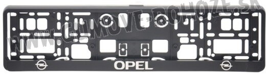 Podložka pod ŠPZ Opel - 2 ks Podložka pod ŠPZ Opel - 2 ks